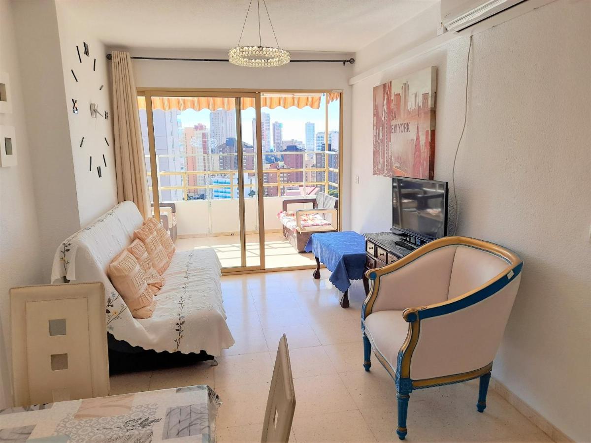 Agustina Apartment In Rincon De Loix -Free Parking, Wi-Fi, Pool, New Air Conditioning, Sea View Benidorm Eksteriør bilde
